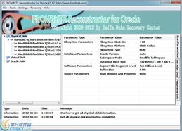 frombyte reconstructor for oracle界面預覽 frombyte reconstructor for oracle界面圖片
